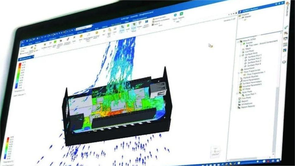 Simcenter FLOEFD for Solid Edge：在Solid Edge中快速精准地执行流体流动和传热分析